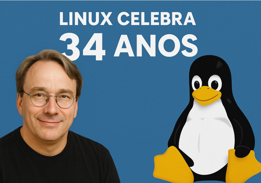 Linux celebra 34 anos de inovação e liberdade tecnológica