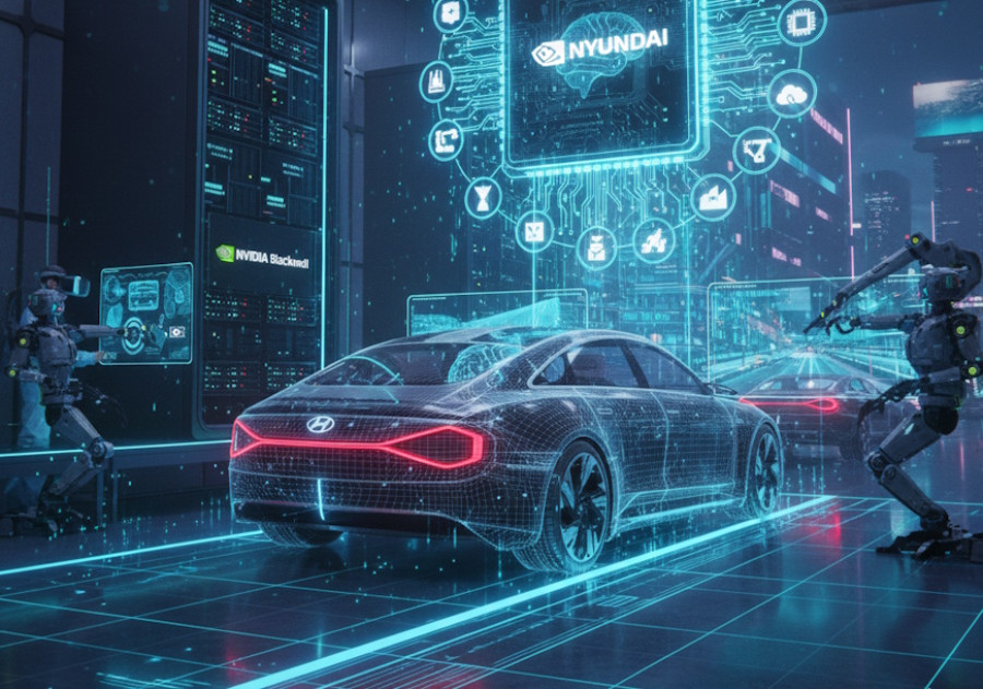 Hyundai e NVIDIA reforçam parceria estratégica para criar fábrica de IA de próxima geração