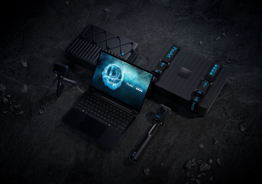 ASUS lança portátil ProArt GoPro Edition em Portugal para criadores de conteúdo
