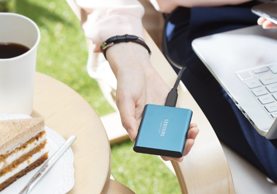 Samsung anuncia novo disco SSD externo com ligação USB Type-C