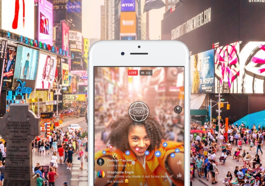 Facebook atualiza recursos do Live 360