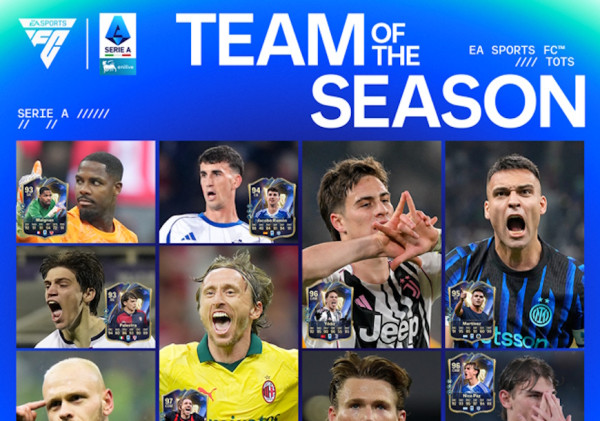 Modrić, Lautaro e Maignan lideram a Equipa da Temporada da Serie A no EA FC 26