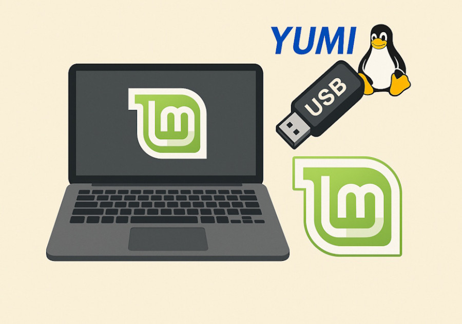 Como usar o Yumi e preparar uma PEN para instalar o Linux