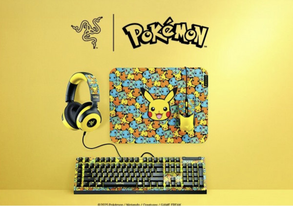 Razer e Pokémon juntam forças em coleção gaming oficial