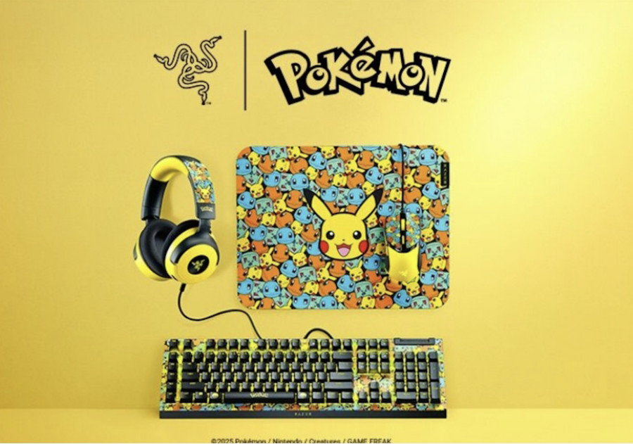 Razer e Pokémon juntam forças em coleção gaming oficial