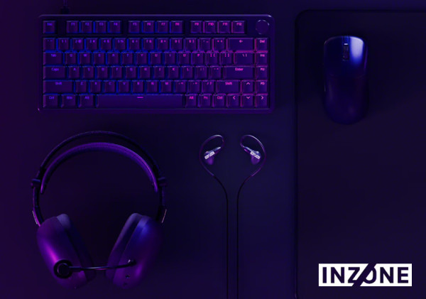 Sony expande linha INZONE com auscultadores, teclado e rato gaming