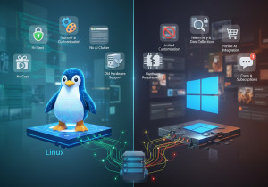 Por que razão o Linux está a ganhar a batalha da sanidade mental ao Windows 11