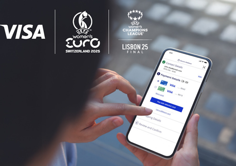 Click to Pay da Visa agora nas plataformas de bilhética da UEFA