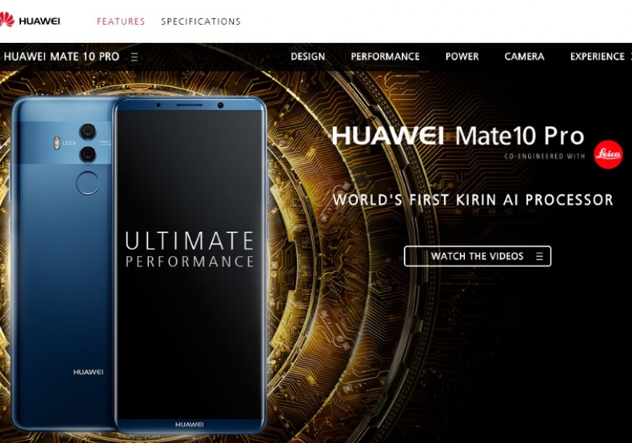 Huawei Mate 10 Pro chega a Portugal em novembro por 879€