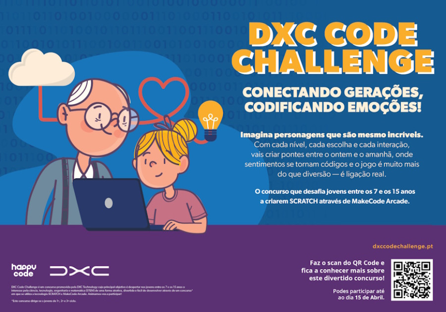 DXC Technology anuncia concurso de programação DXC Code Challenge